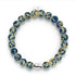 Bracelet Firefly Glass en argent sterling 925 et en forme de flamme de grès